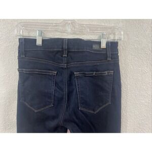 Paige Hoxton Ankle Straight Women's Dark Denim Blue Jeans Size 27